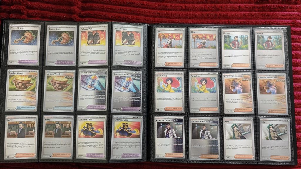 Pokemon TCG Paradox Rift Full Set 182/182 + Reverse (łącznie 344 karty