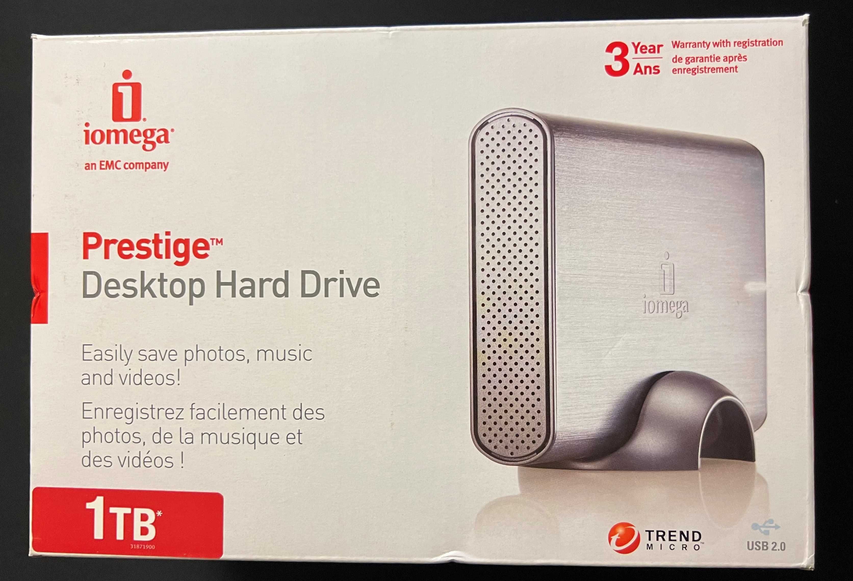 iOmega Prestige 1TB USB 2.0