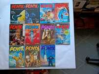 FENIX Fantasy SF – 11 pierwszych zeszytów od 1990 + FENIKS fanzin