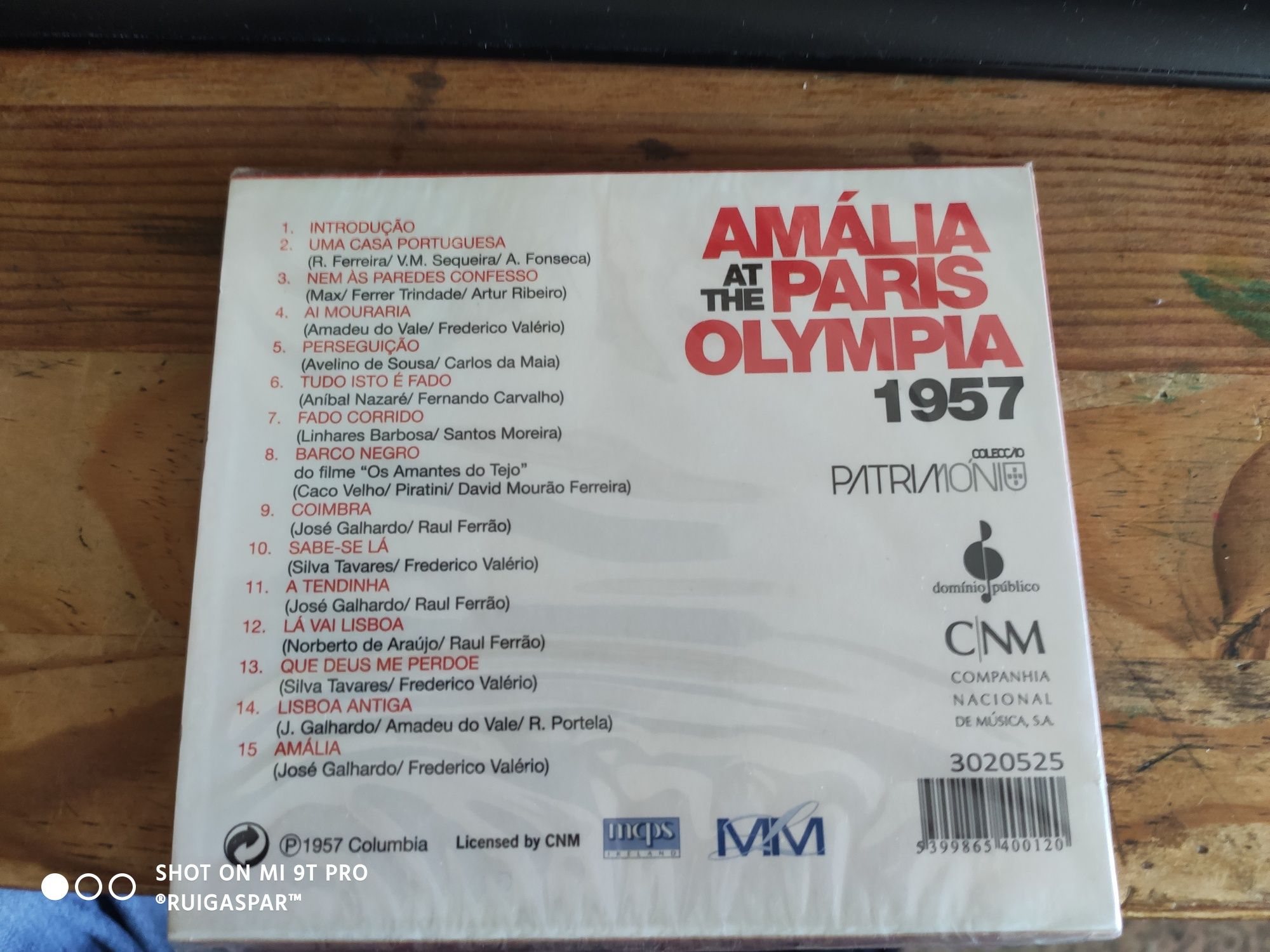 Vendo CD da Amália Rodrigues ainda embalado