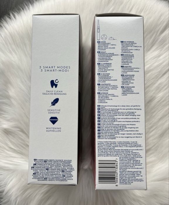 Conjunto de duas escovas eletricas Oral-B io