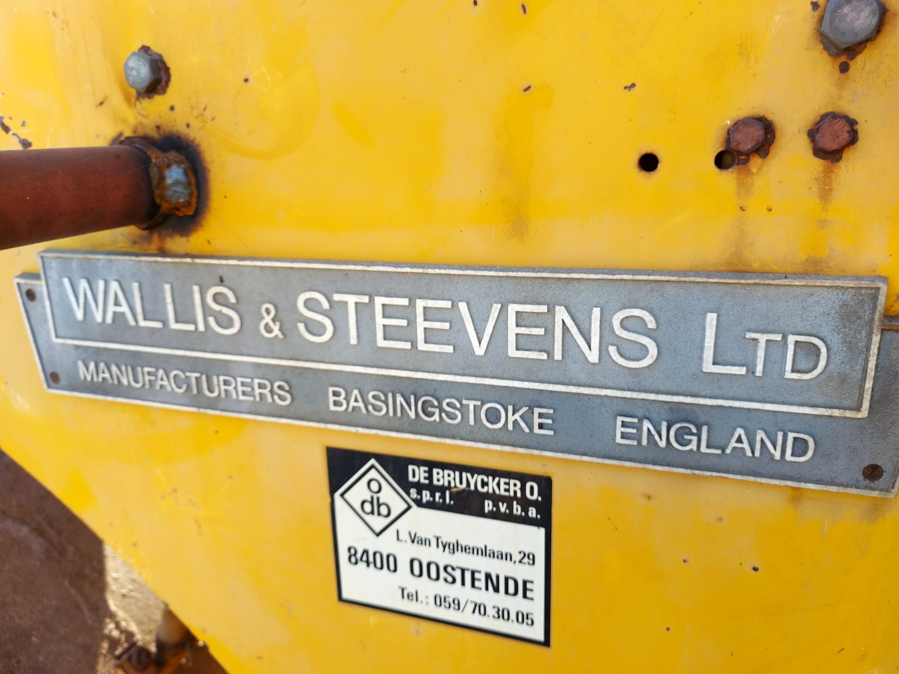 Walec drogowy Wallis&Steevens