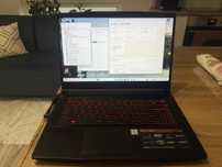 Laptop MSI GF63 i7 8750h GTX 1050 Ti 16gb 256gb 15,6”