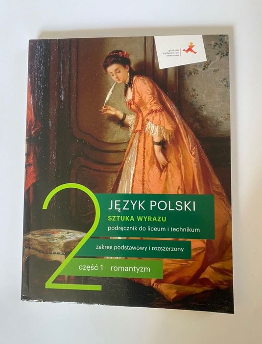 Podręcznik język polski sztuka wyrazu 2 część 1 romantyzm liceum GWO