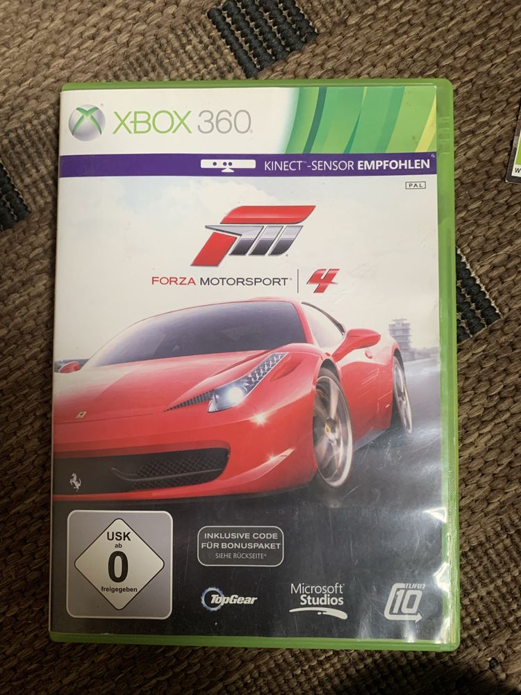 Xbox 360 z kinect i z 5 grami w tym z GTA 5.