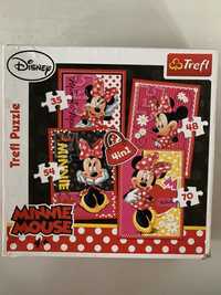 Puzzle Minnie 4+ Trefl
