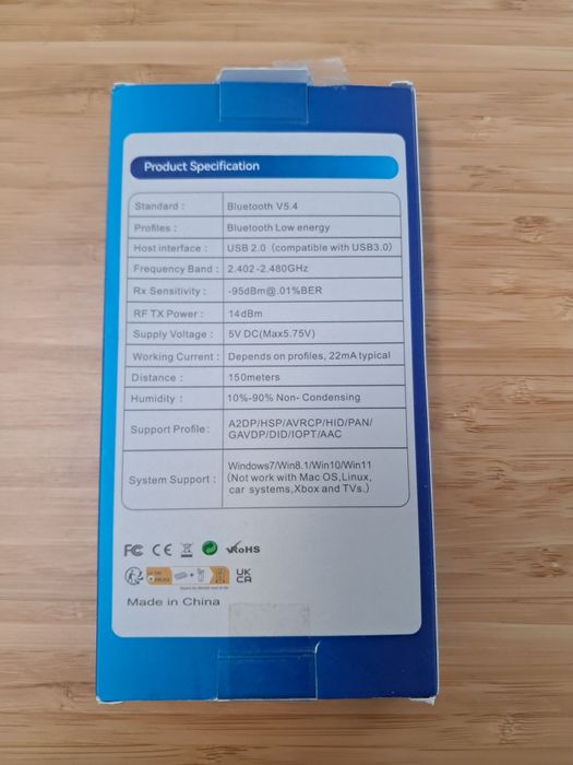 Usb Bluetooh 5.4 adapter