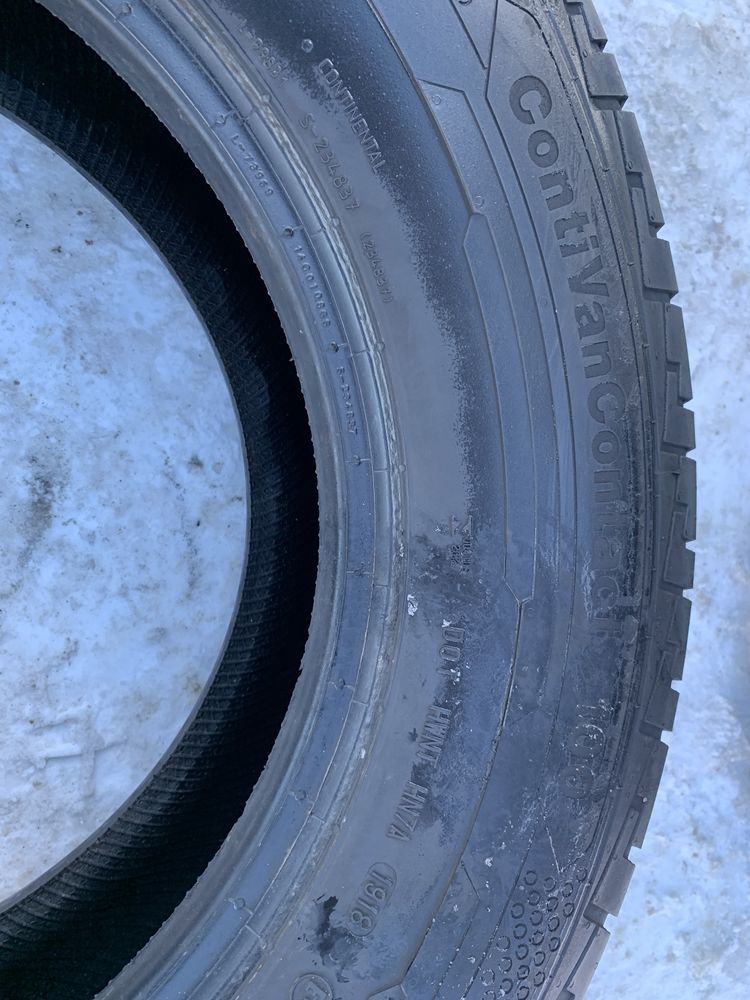 Шини 215/70 R15C Continental ContiVanContact 100 8мм 215 70 15С