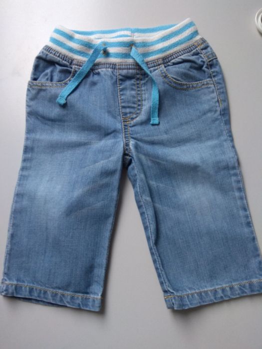 Spodnie jeans cieńszy 12-18 m