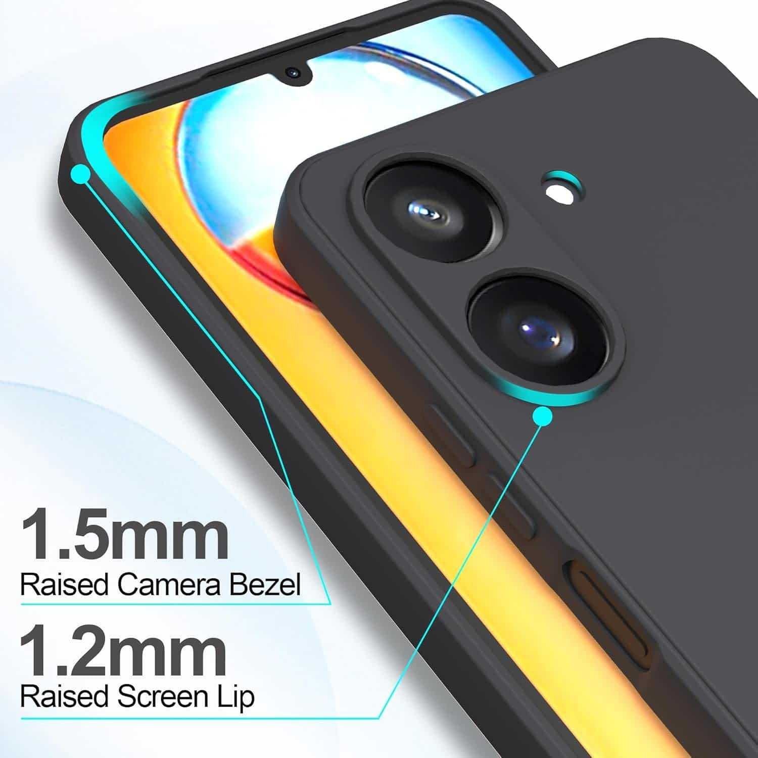 Etui do Xiaomi Redmi 13C 6,74" z folią ochronną 9D
