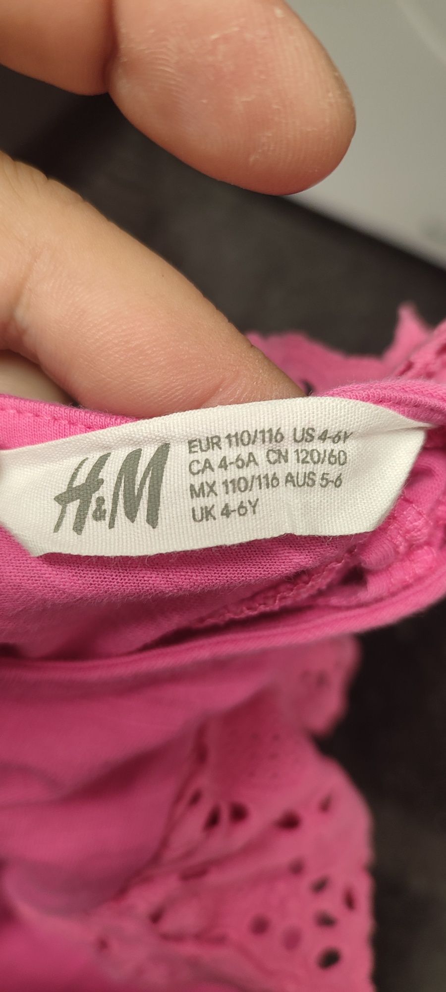 Top sem mangas H&M 4-6 anos menina