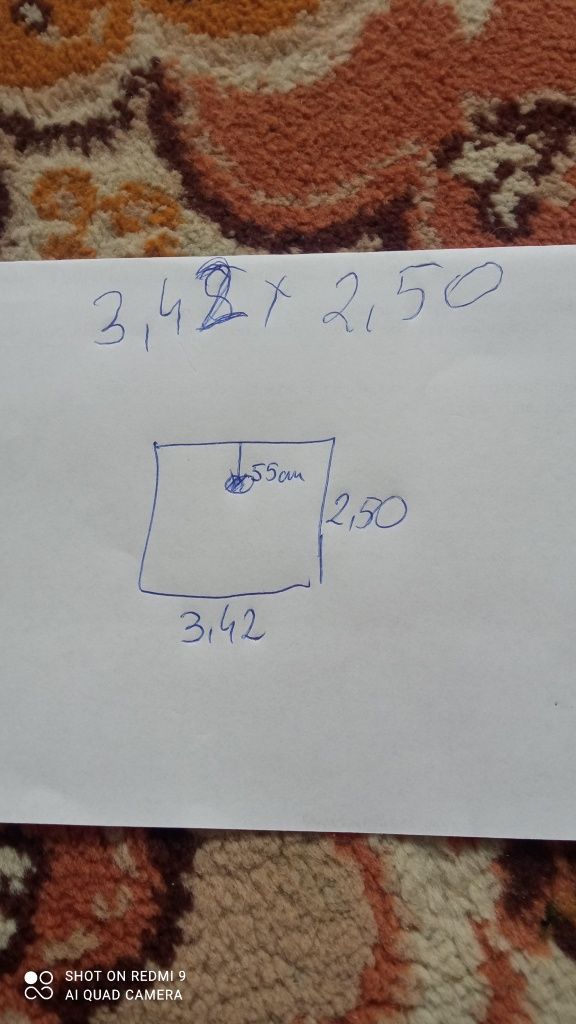 Dywan brązowo beżowy 3,42/250