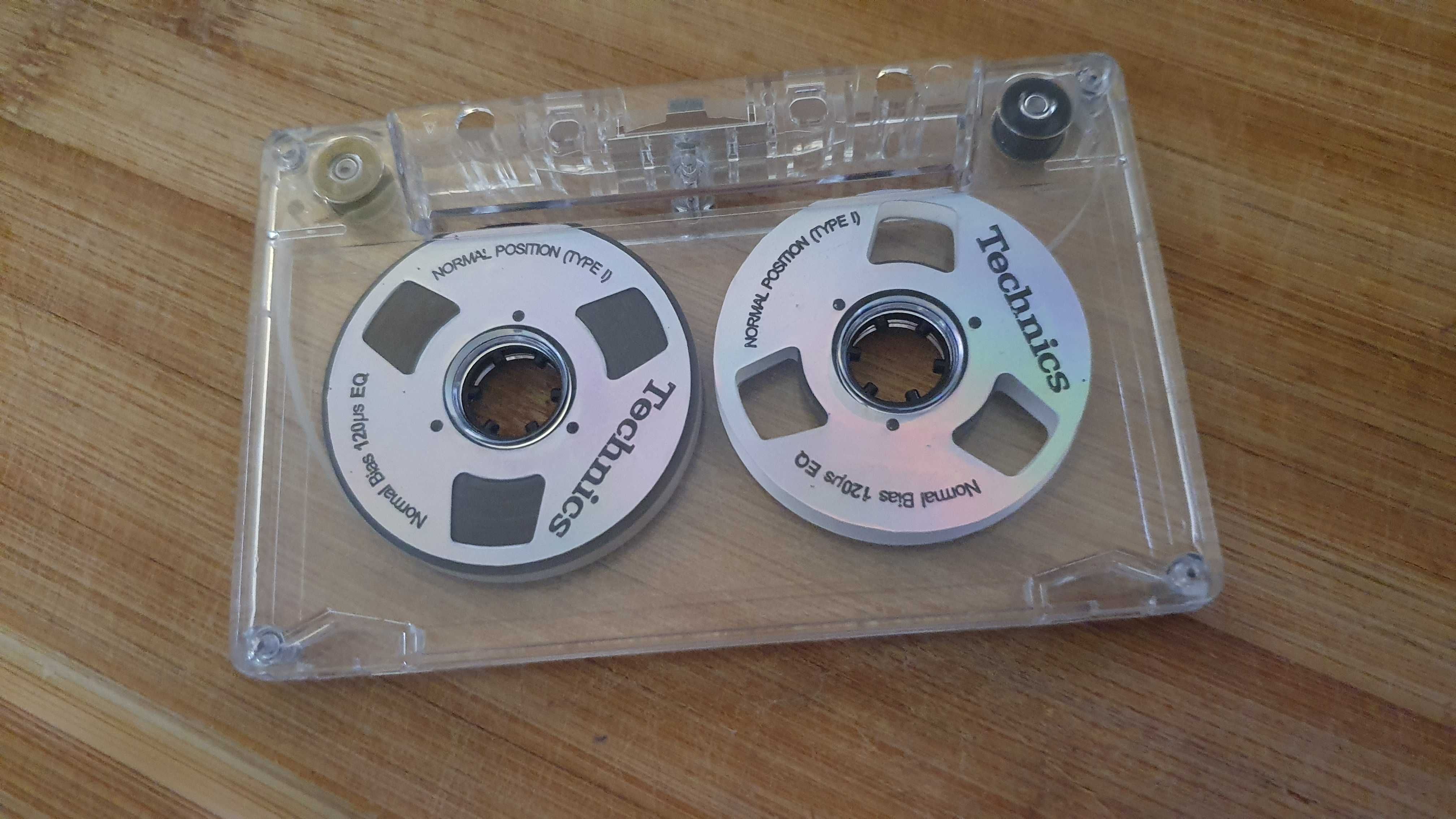 Kaseta Szpulki SREBRNA pryzmat reel to reel