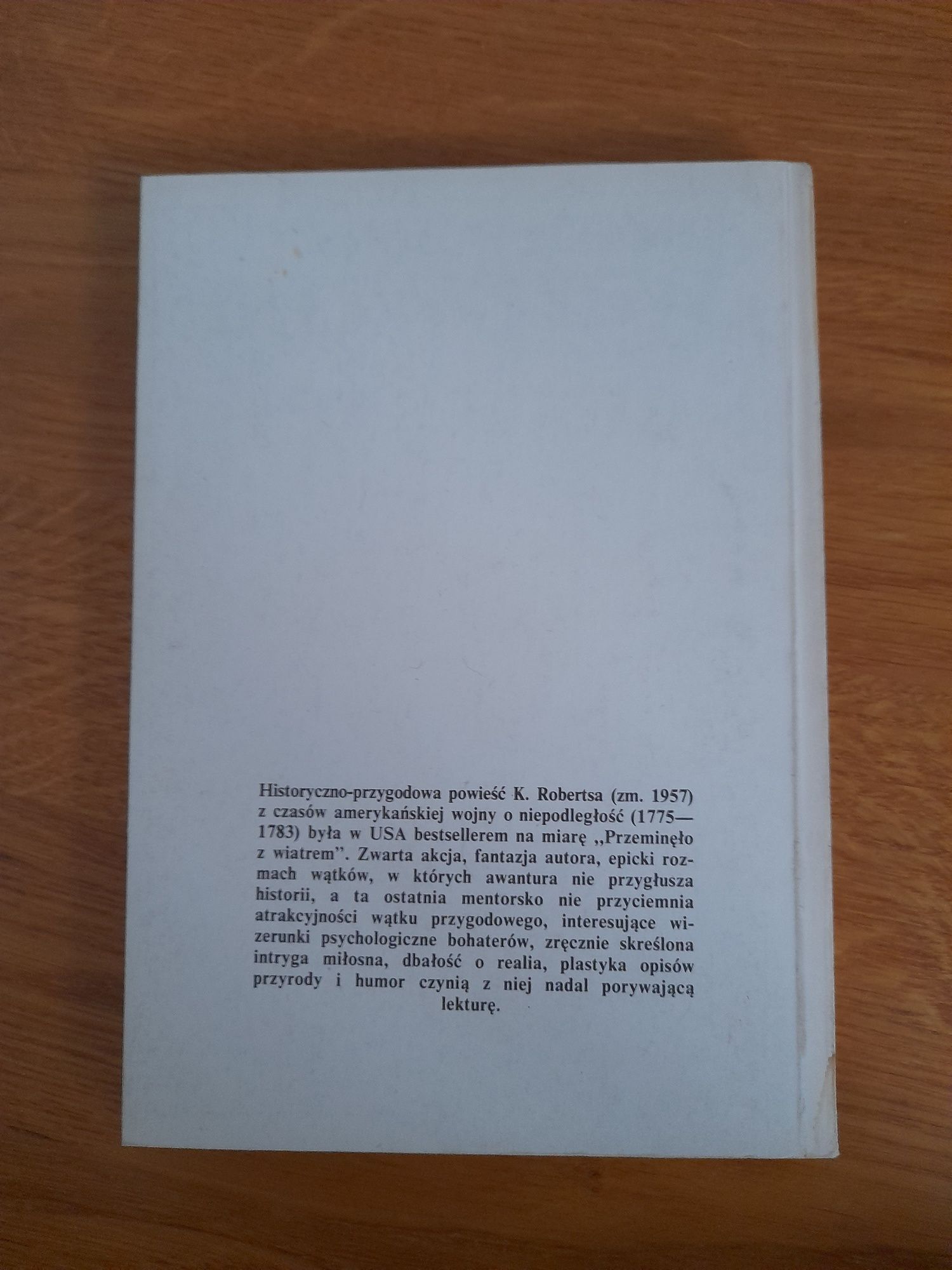 Książka, warownia arundel, pochód straceńców, Kenneth Roberts