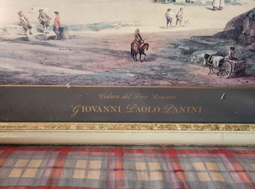 Quadro Antigo para Parede largura 108cm/ Altura 79cm