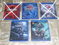 Coleção Parque Jurássico/Mundo Jurássico - Blu-ray