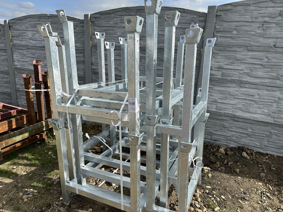 Kosze kosz na stemple podpory koszyk paleta modulowa 120x80 profil