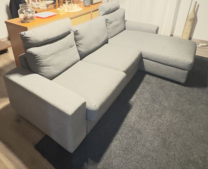 Sofa IKEA VIMLE 3 lugares com chaise lougue.