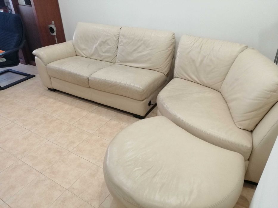 Sofás em pele Chateau d´Ax (modelo Michelle)