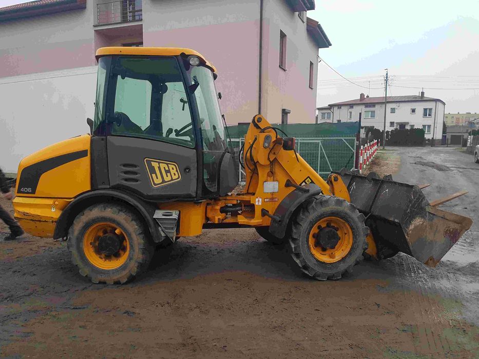 Wynajem ładowarki JCB Manitou koparko ładowarki
