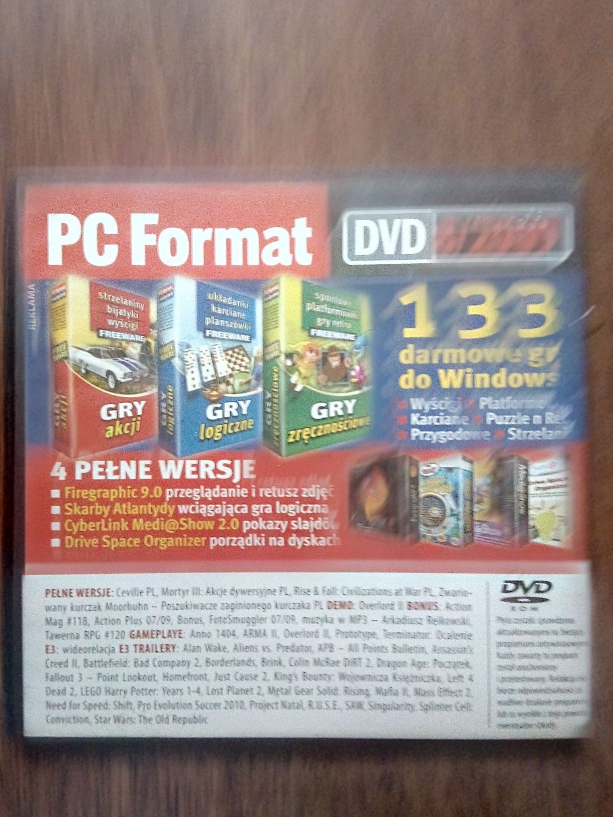 Cztery nowe gry na PC bez żadnej ryski Tytuły w opisie