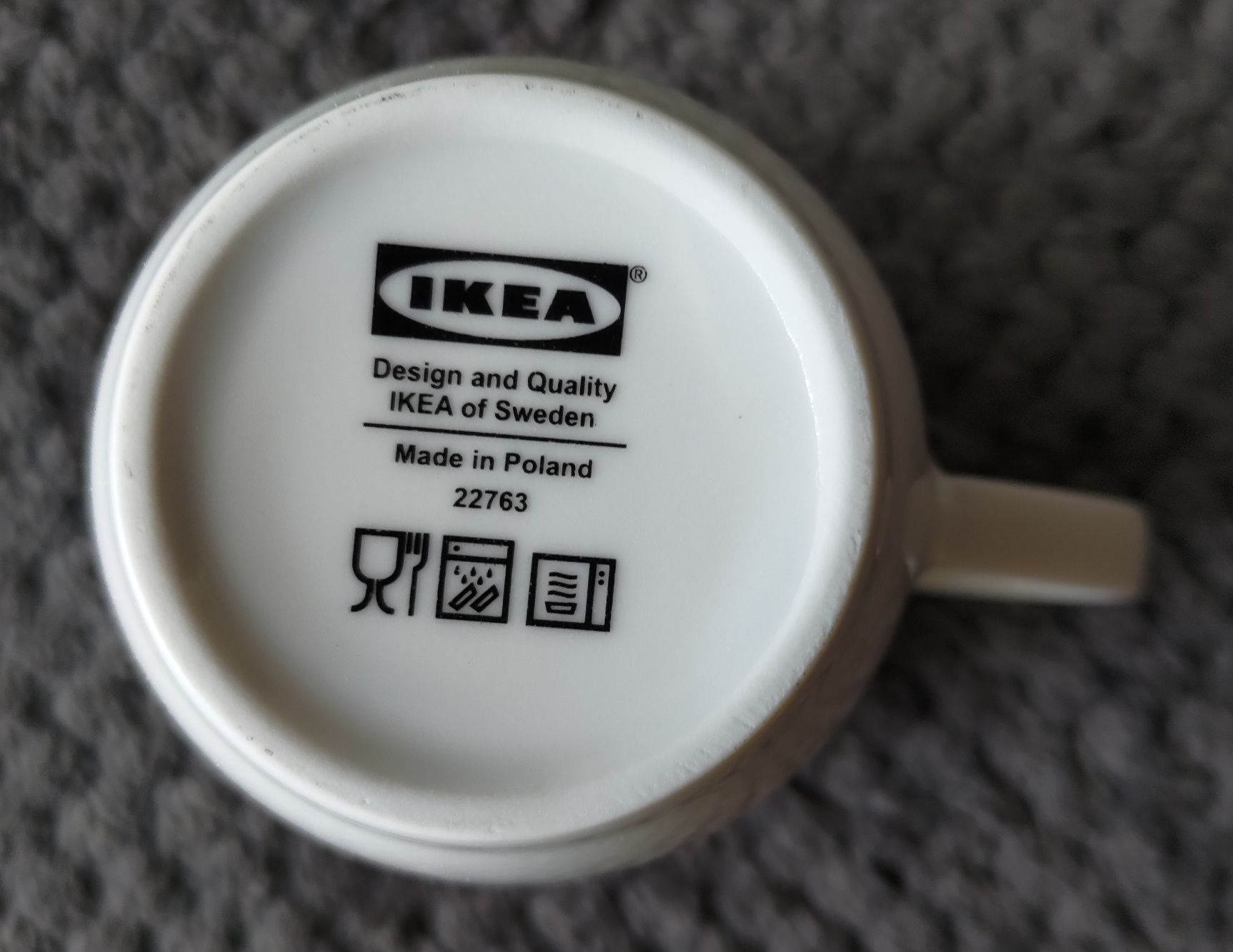 Kubek serduszka IKEA komplet 4 sztuki