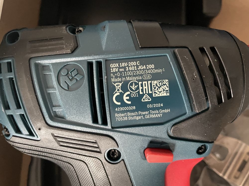Bosch GDX 18V 200 C