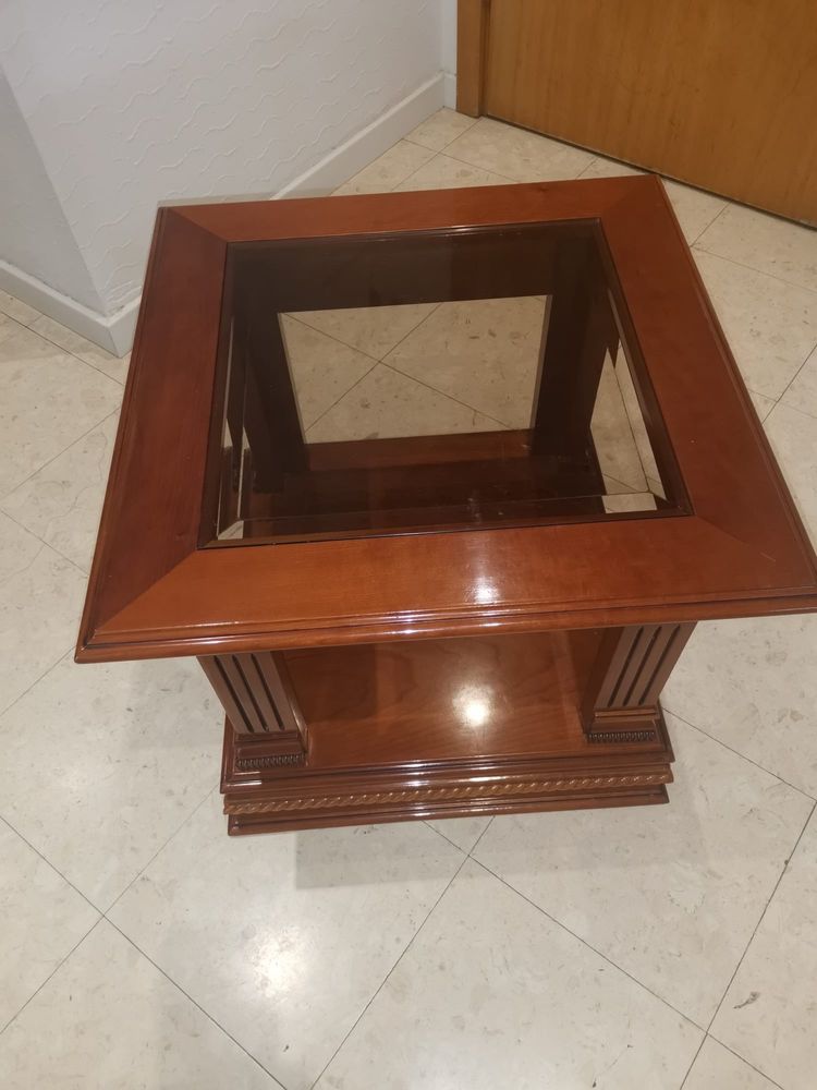 Mesa de centro madeira cerejeira (preço negociavel)