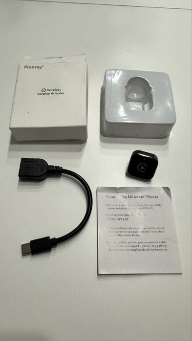 Carplay android auto bezprzewodowy adapter