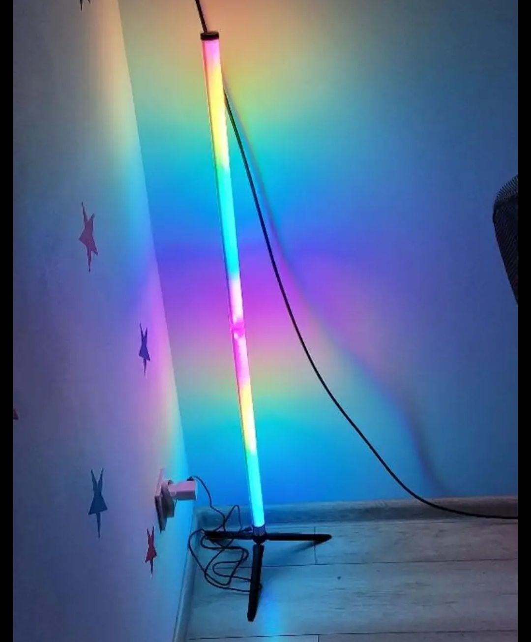 Lampa stojąca LED RGB USB