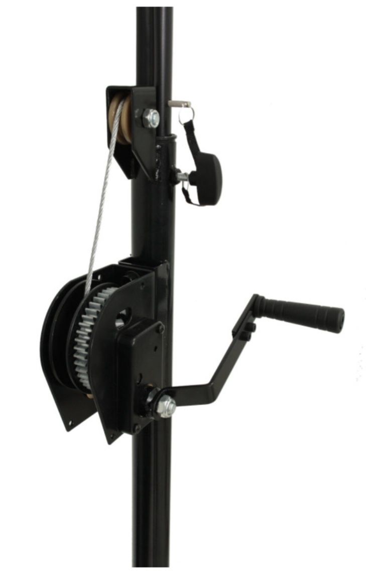 IBIZA LIGHT SL010W Suporte de Luz + C/ Manivela (novo) SL010W