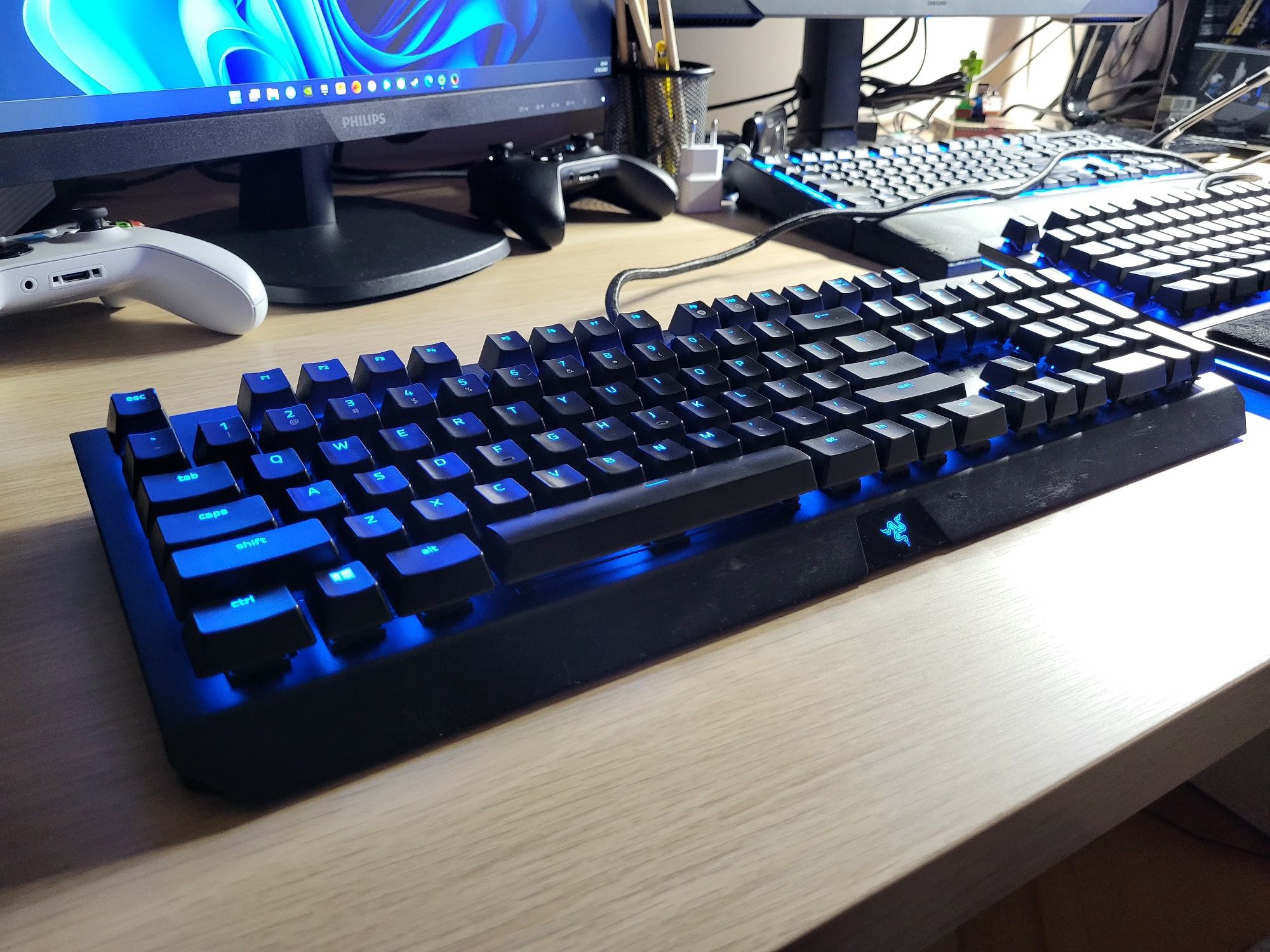 Klawiatura Razer BlackWidow Elite V2 - doszczętnie wyczyszczona