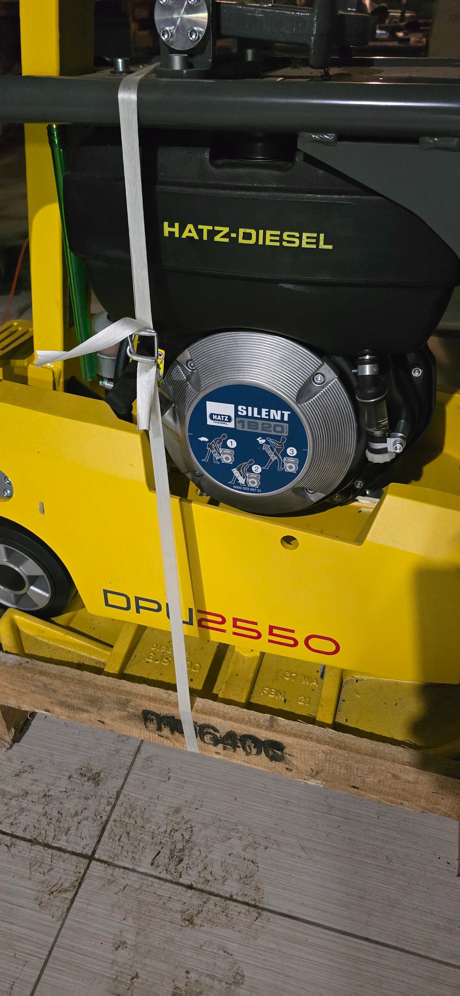 Zagęszczarka WACKER NEUSON DPU 2550 H dwukierunkowa - NOWA