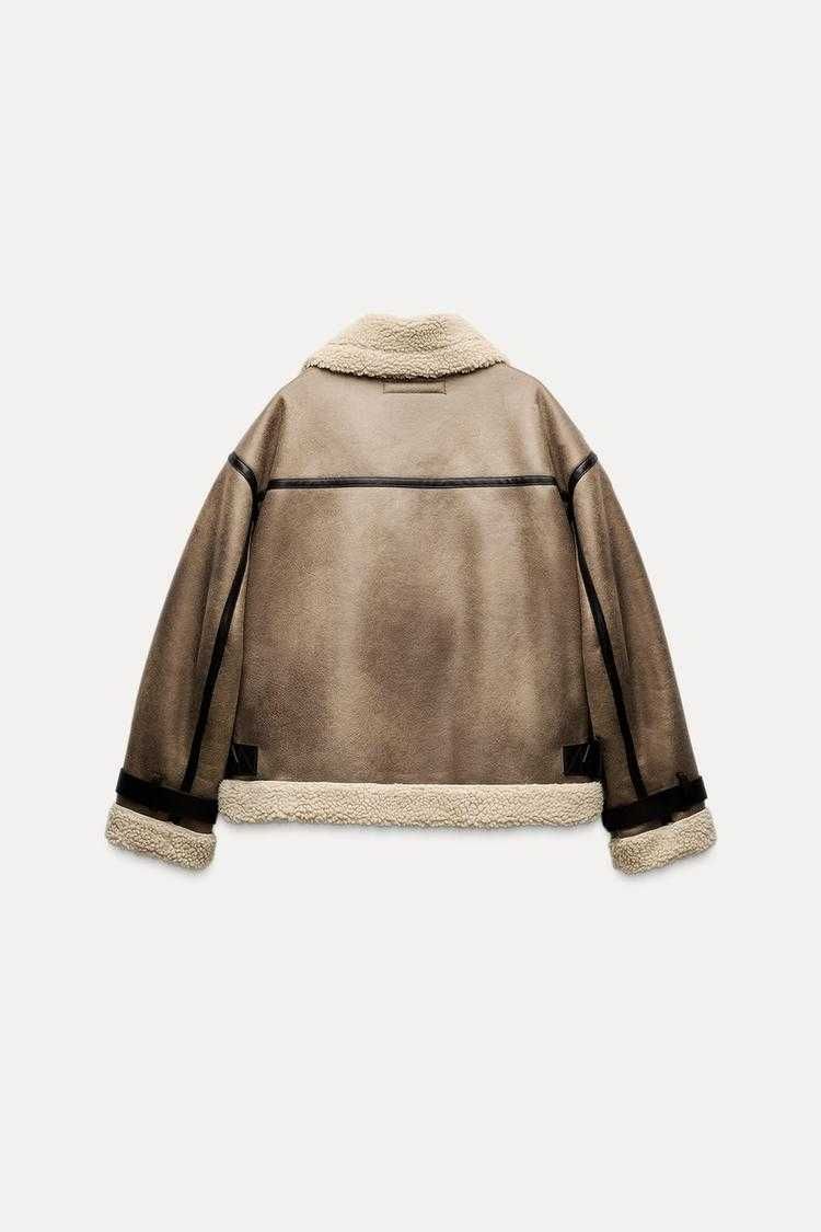Куртка дублёнка zara