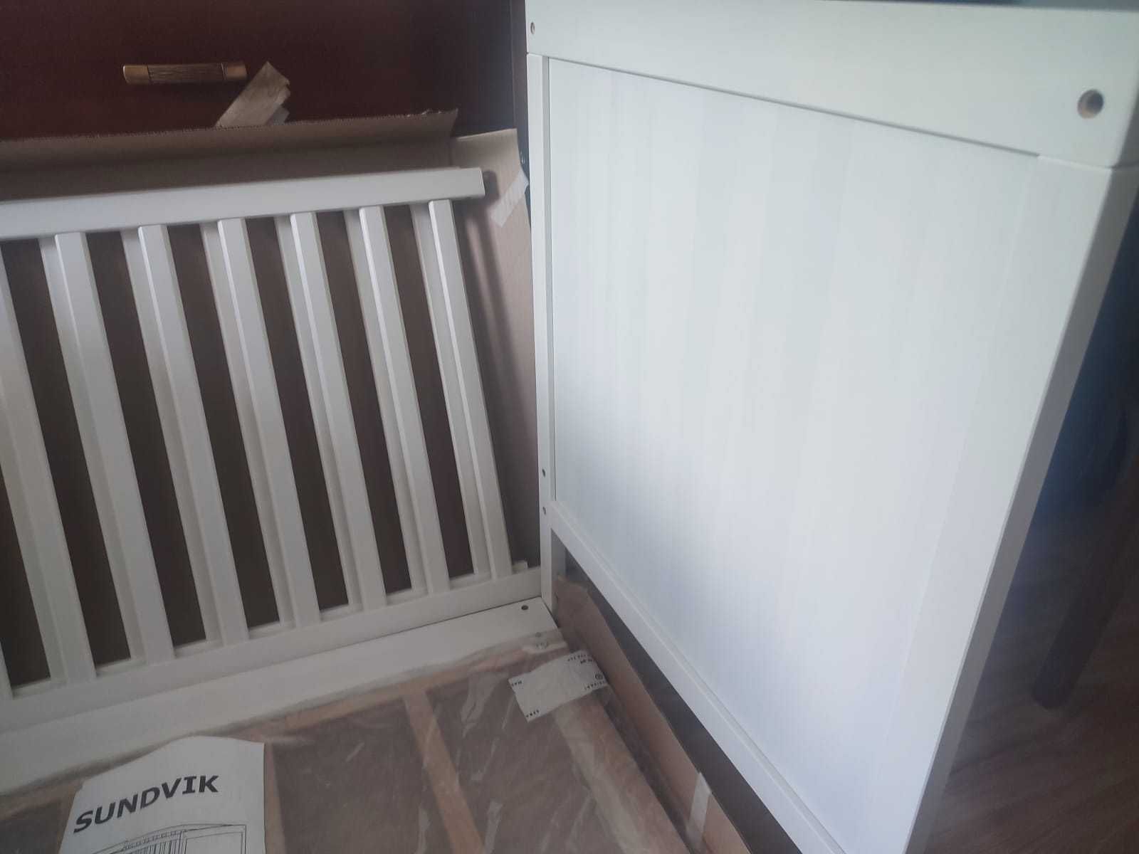 Łóżeczko dziecięce Ikea Sundvik