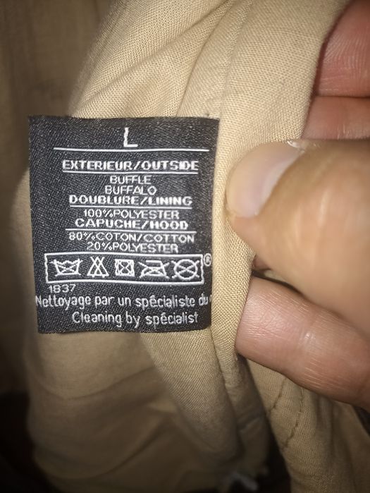 Casaco vintage de couro de búfalo