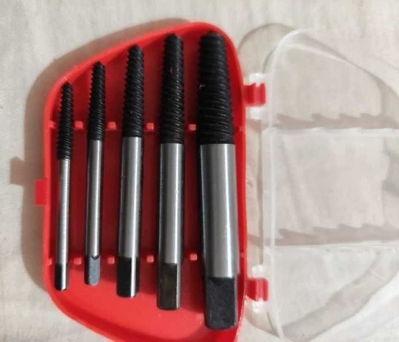 Набор экстракторов для сломанных шурупов и болтов