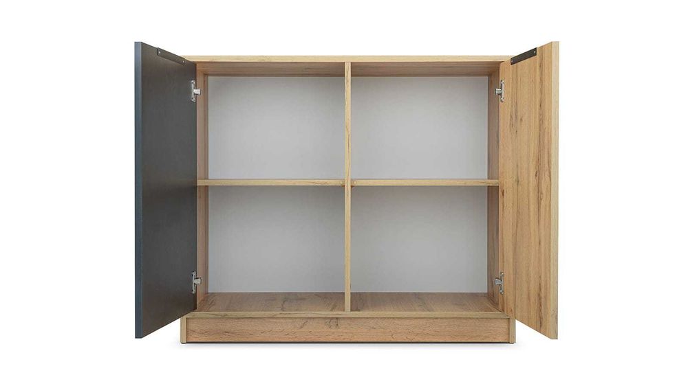 Bali Lux 2D 94x81x41 Nowa komoda z lamelami Darmowa dostawa