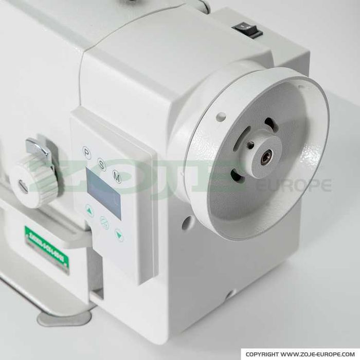 Máquina de costura industrial Duplo arrasto ZOJE para estofos e couro