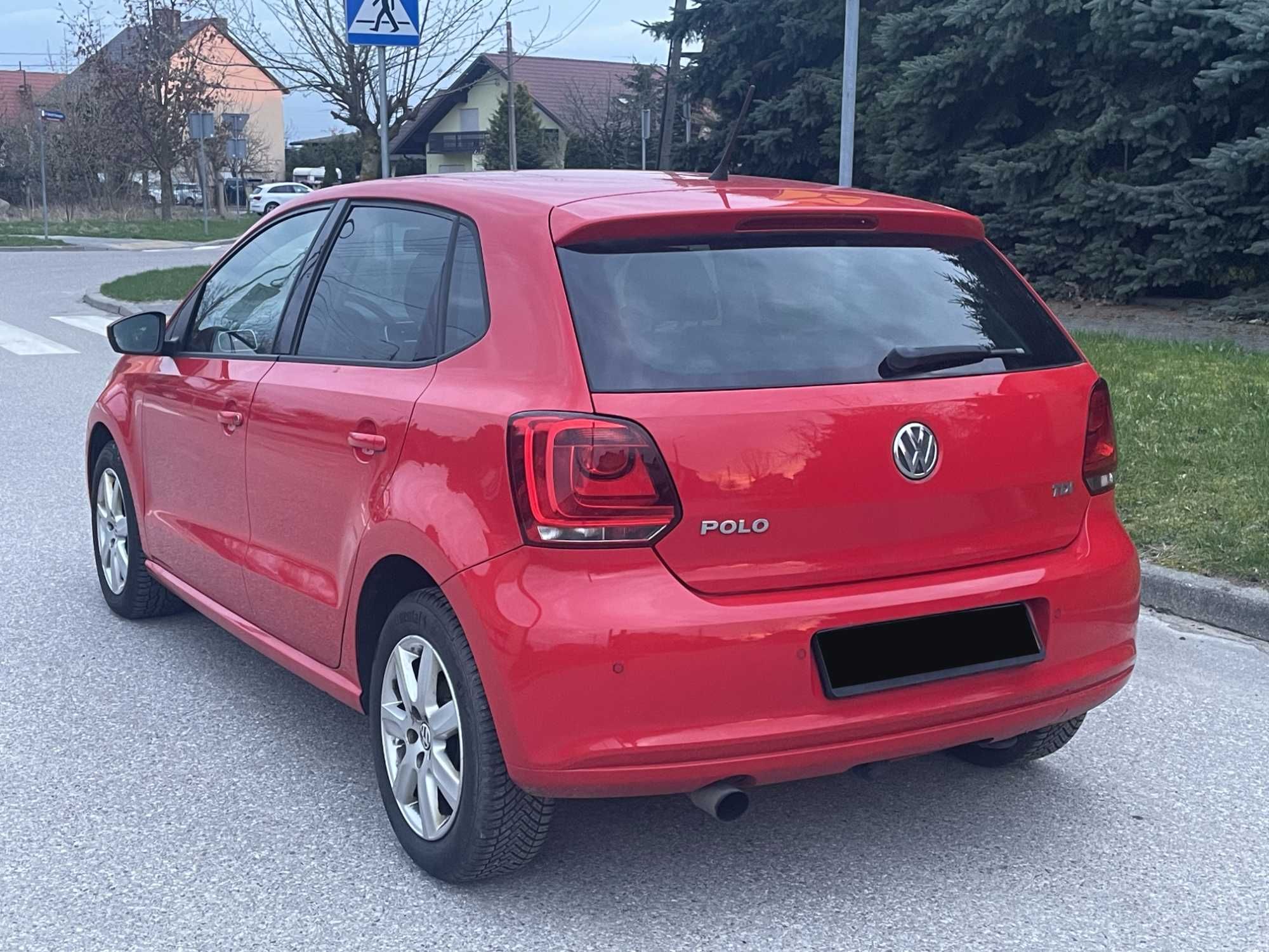 Volkswagen Polo 1.6 TDI 90KM 2010r Highline, 5-drzwi, Półskóry, Klima