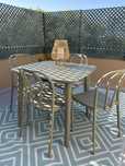 Conjunto Mesa de Cadeiras Jardim