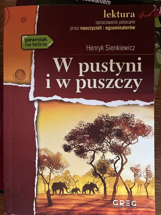 W Pustyni i w Puszczy Lektura