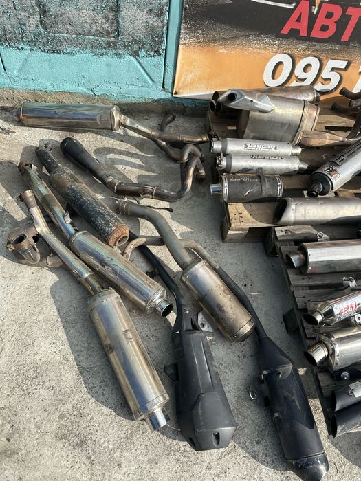 Выхлопная система труба банка Honda Yamaha Suzuki Kawasaki