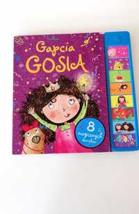 duża książka interaktywna Gapcia Gosia z melodyjkami dla dzieci