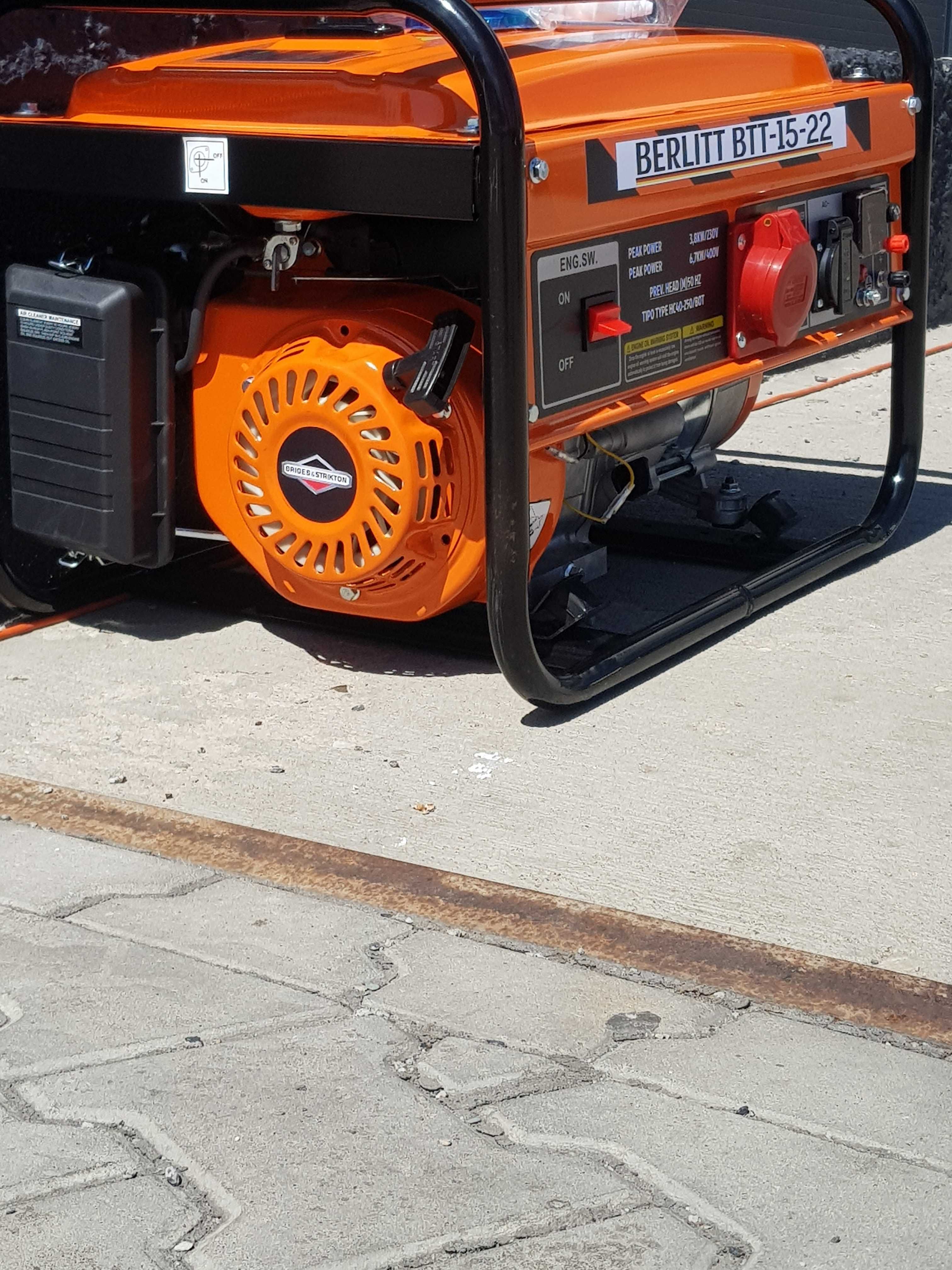 Agregat, generator prądotwórczy BERLITT btt-15-22