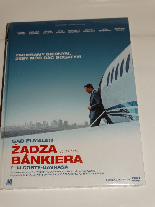 Żądza Bankiera film DVD + książka Gabriel Byrne