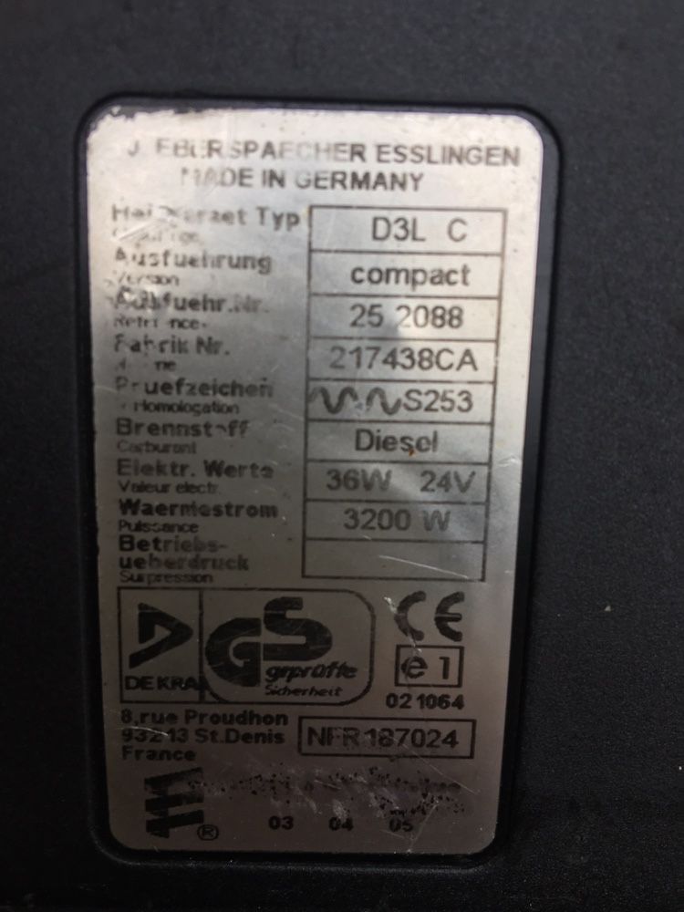 Автономка eberspacher d4S ( webasto. Возможен опт )