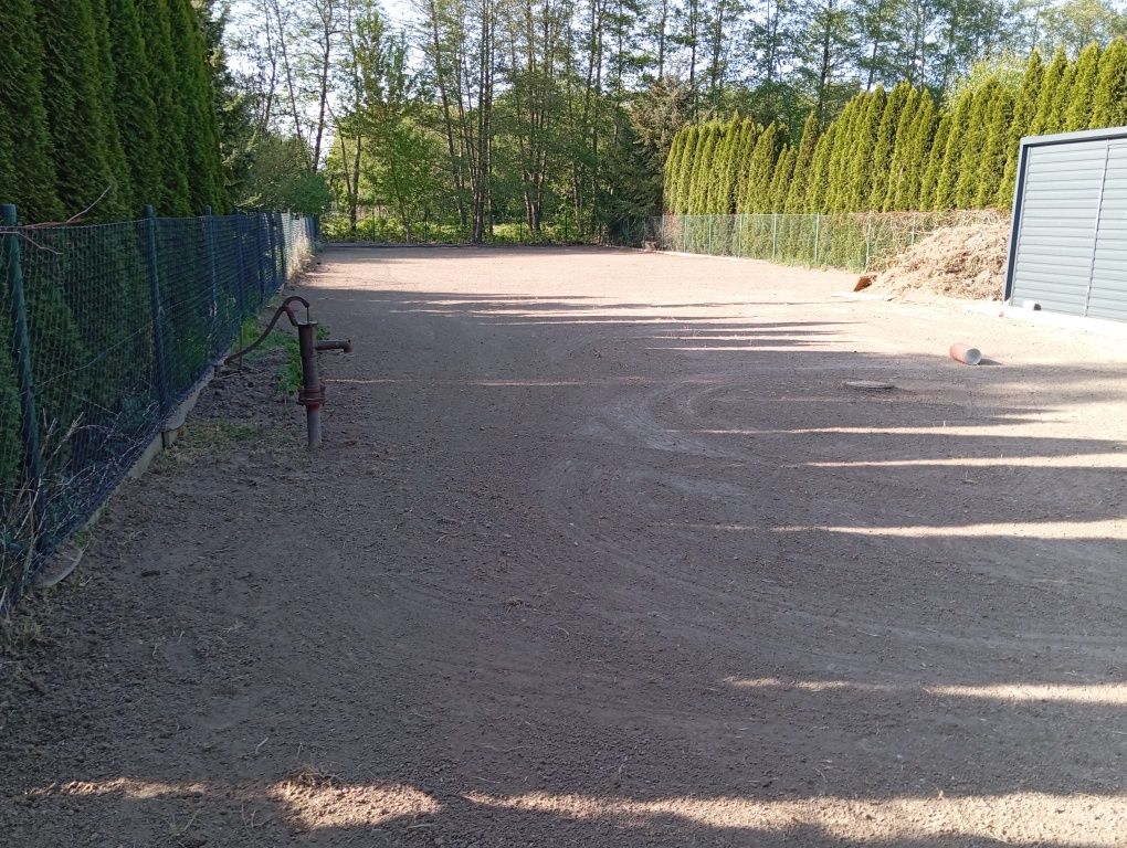Glebogryzarka separacyjna, równanie, przygotowanie terenu pod sianie