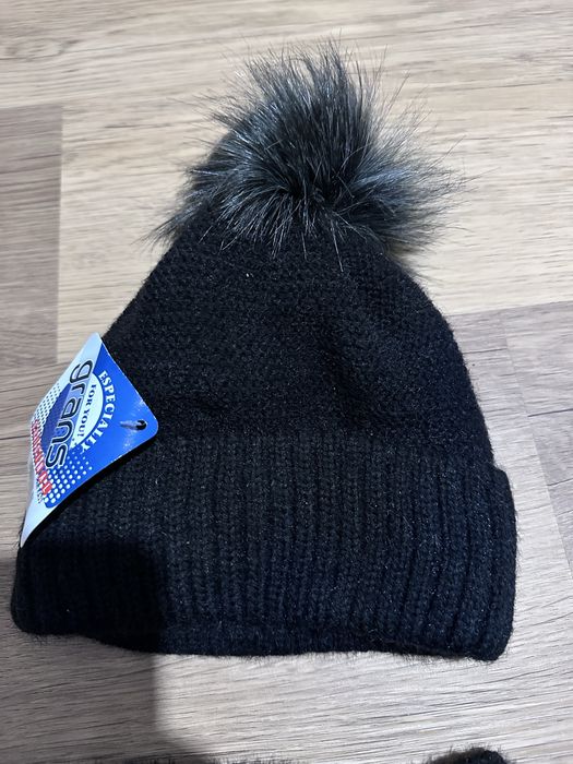 Komplet zimowy czapka i komin