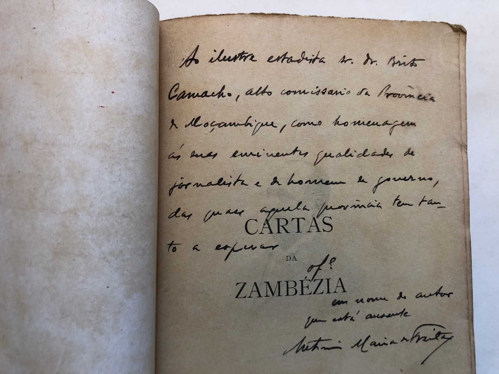 Cartas da Zambézia - Gavicho de Lacerda - 1ª Edição